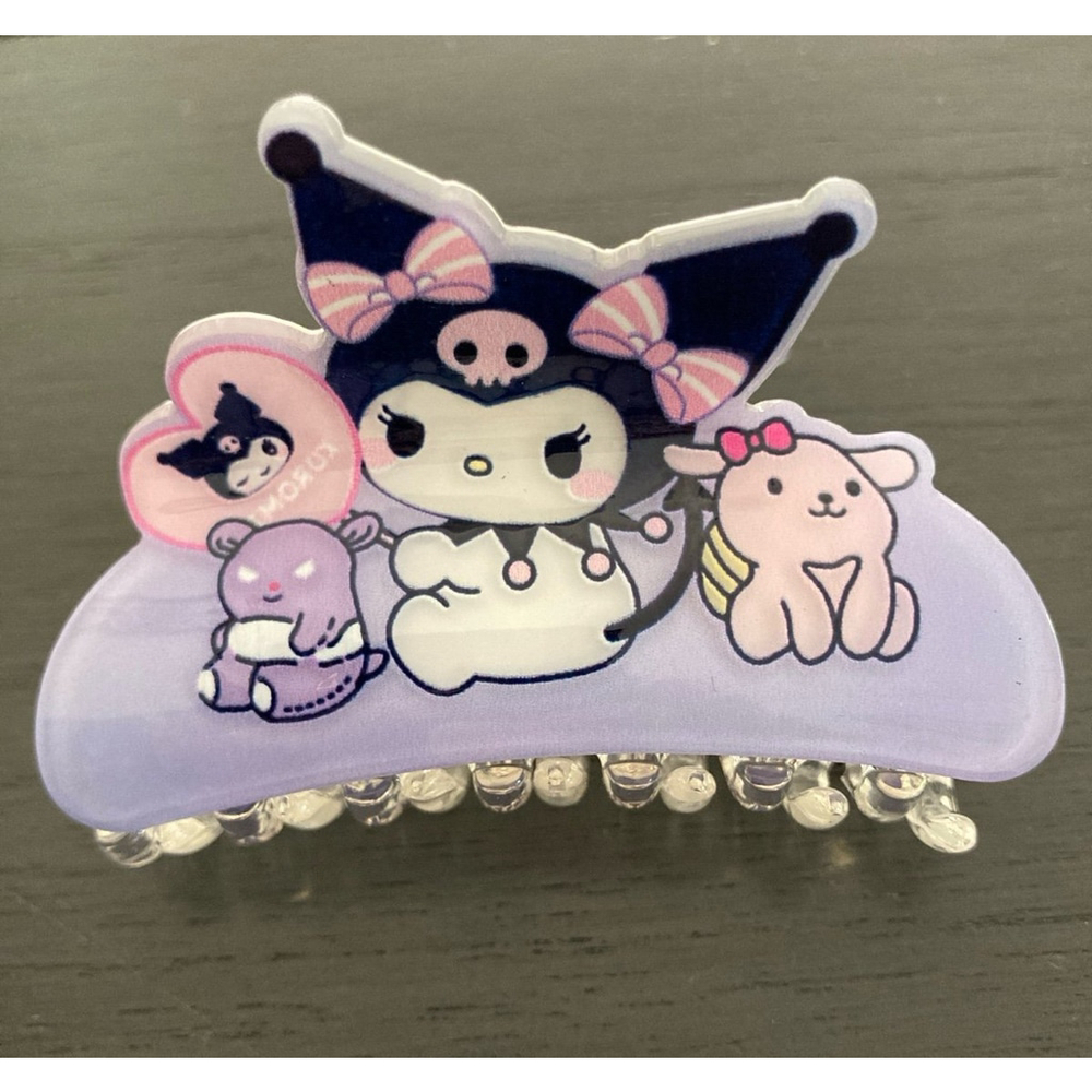 Kuromi hair claw